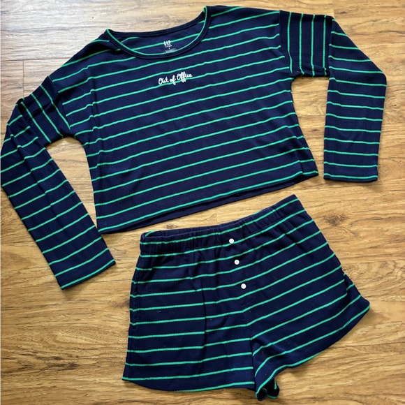 GAP Other - GAP Teen Girls’ Striped Pajama Set – Size 10